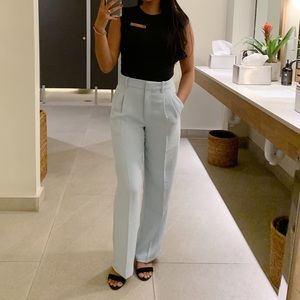 Aritzia Effortless Pant in Light Blue